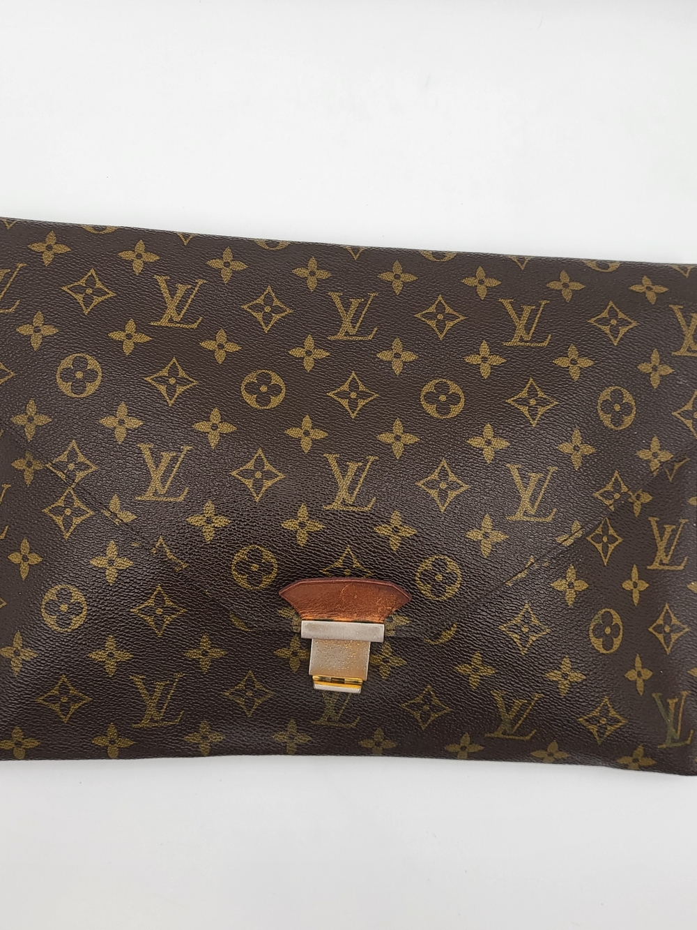 LOUIS VUITTON Vintage Porte-Documents Senateur Document Holder, Authentic w/COA.